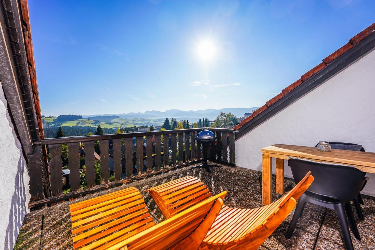 Allgaeu Chalet Mit Berg-Panorama Oberreute Buitenkant foto